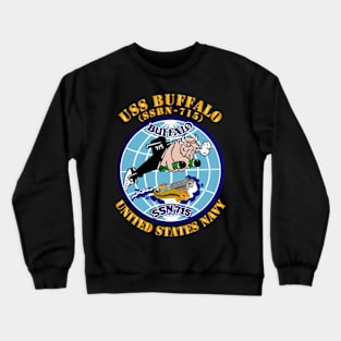 USS Buffalo  (SSBN 715) Crewneck Sweatshirt